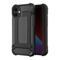 OEM Silikoncase für iPhone 12 / 12 PRO Armor | Stoßfest | Slim Design - Schwarz