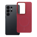OEM Silikoncase für Samsung S26 ULTRA Frame Mag compatible with MagSafe magenta | Stoßfest | Slim Design - Standard