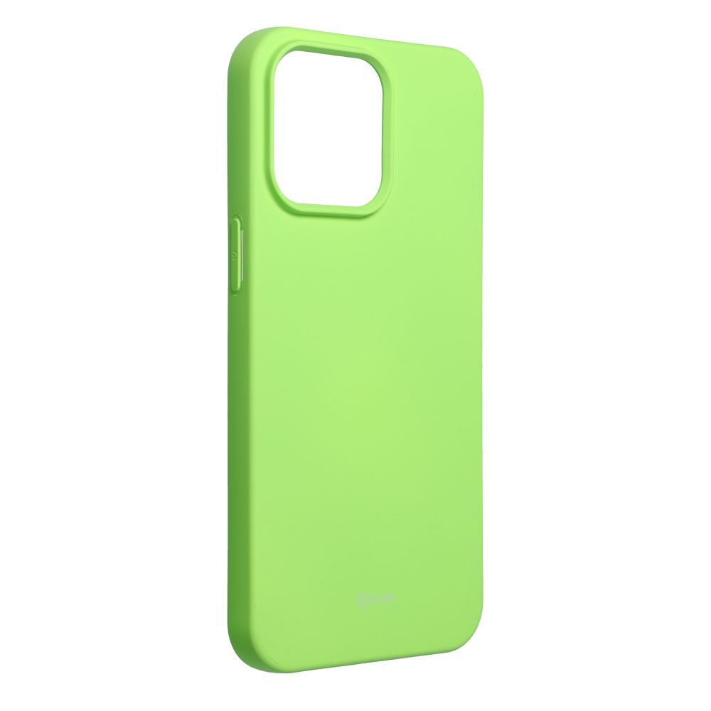 Roar Silikoncase für ROAR futera ALL DAY COLORFUL JELLY do IPHONE 15 Pro Max Limonka | Stoßfest | Slim Design - Standard