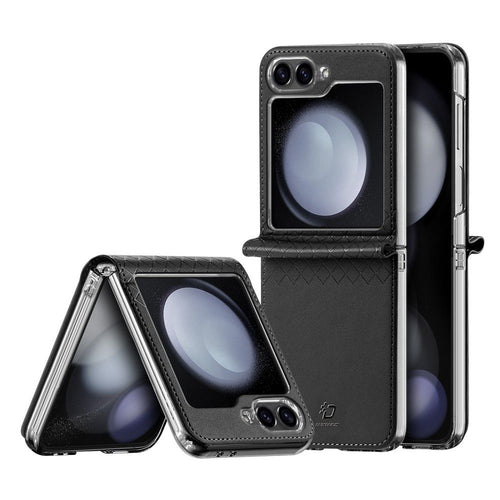 Dux Ducis Silikoncase für SAMSUNG Z Flip6 5G | Stoßfest | Slim Design - Schwarz