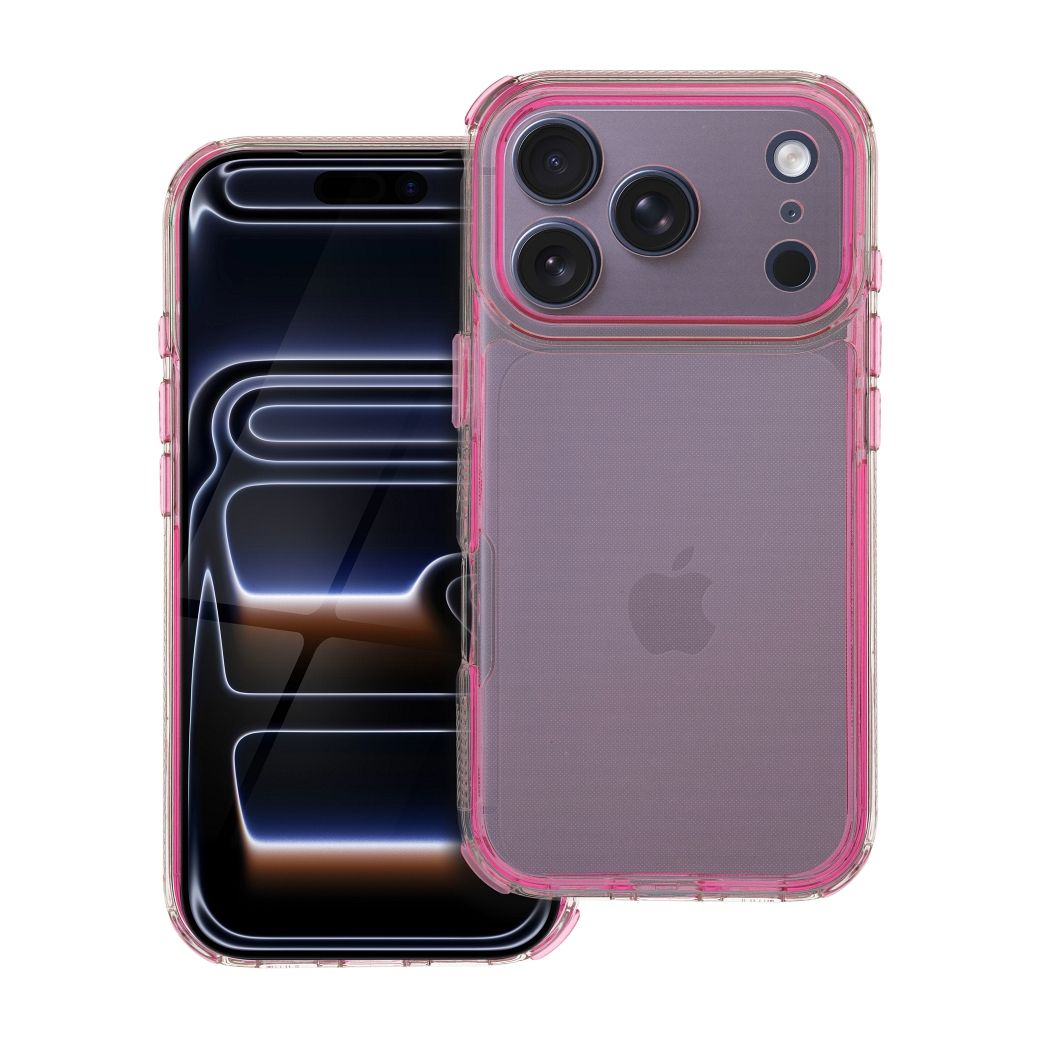 OEM Silikoncase für iPhone 17 PRO Matrix powder | Stoßfest | Slim Design - Rosa