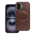OEM Silikoncase für iPhone 15 PRO MAX Gentleman Mag compatible with MagSafe brown | Stoßfest | Slim Design - Standard