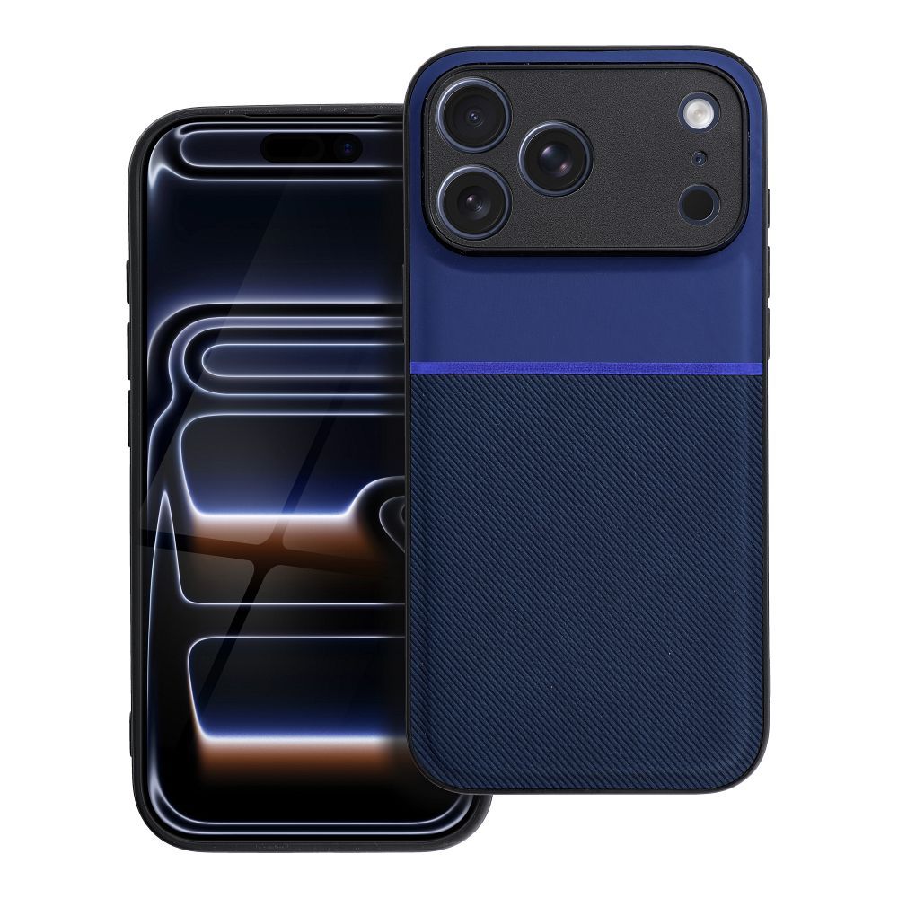 OEM Silikoncase für iPhone 17 PRO MAX Noble | Stoßfest | Slim Design - Blau