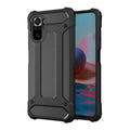 OEM Silikoncase für Xiaomi Redmi Note 10 PRO / Redmi Note 10 PRO MAX Armor | Stoßfest | Slim Design - Schwarz