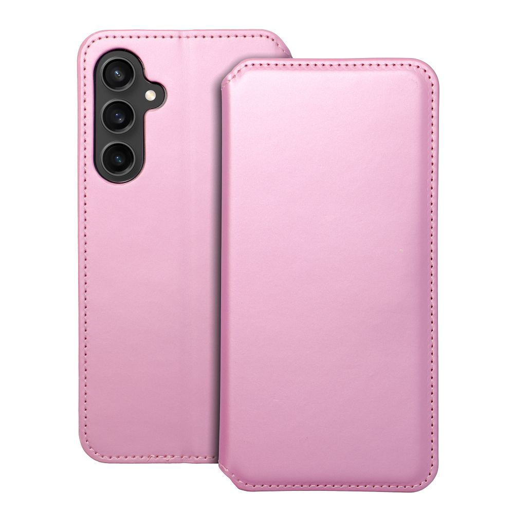 OEM Bookcase für SAMSUNG S23 FE hellrosa | Rundumschutz | Kartenfach - Rosa