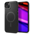 Spigen Silikoncase für IPHONE 15 PLUS mattschwarz | Stoßfest | Slim Design - Schwarz
