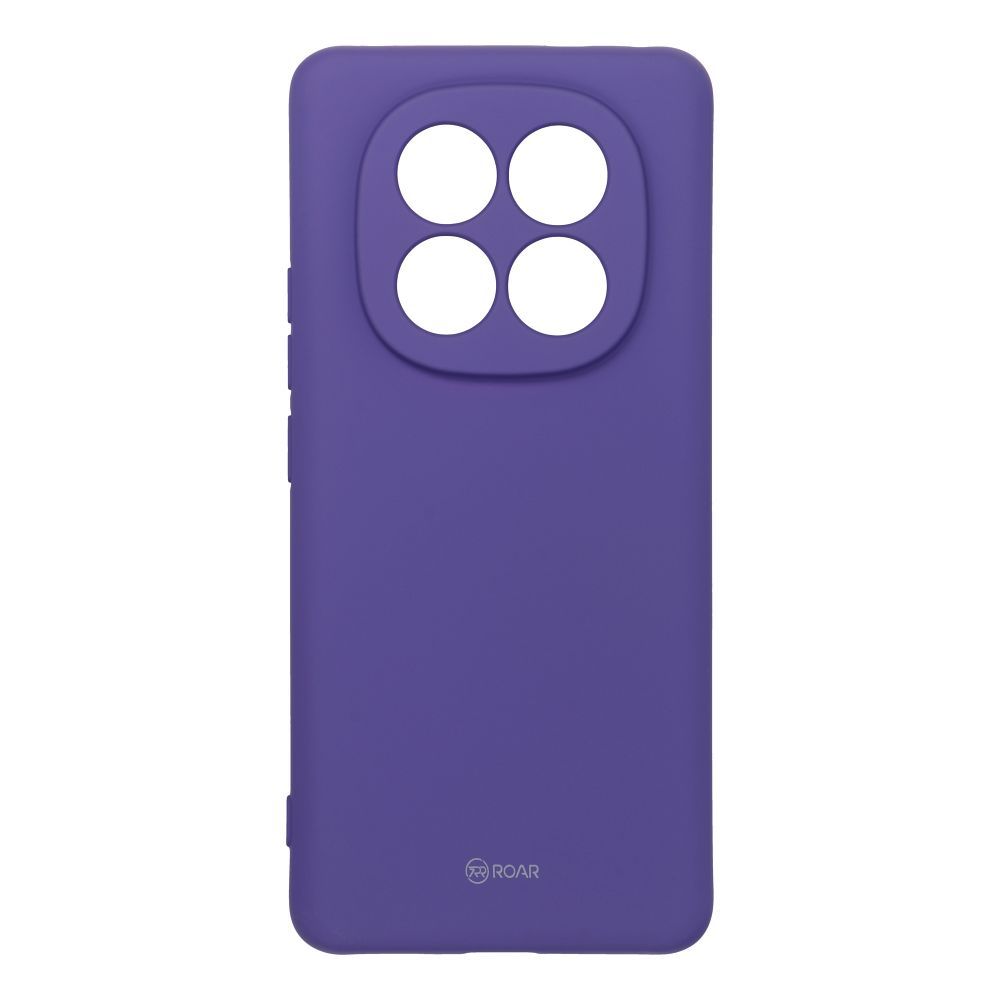 Roar Silikoncase für ROAR futera ALL DAY COLORFUL JELLY do XIAOMI Redmi Note 14 Pro+ 5G Fioletowy | Stoßfest | Slim Design - Rot