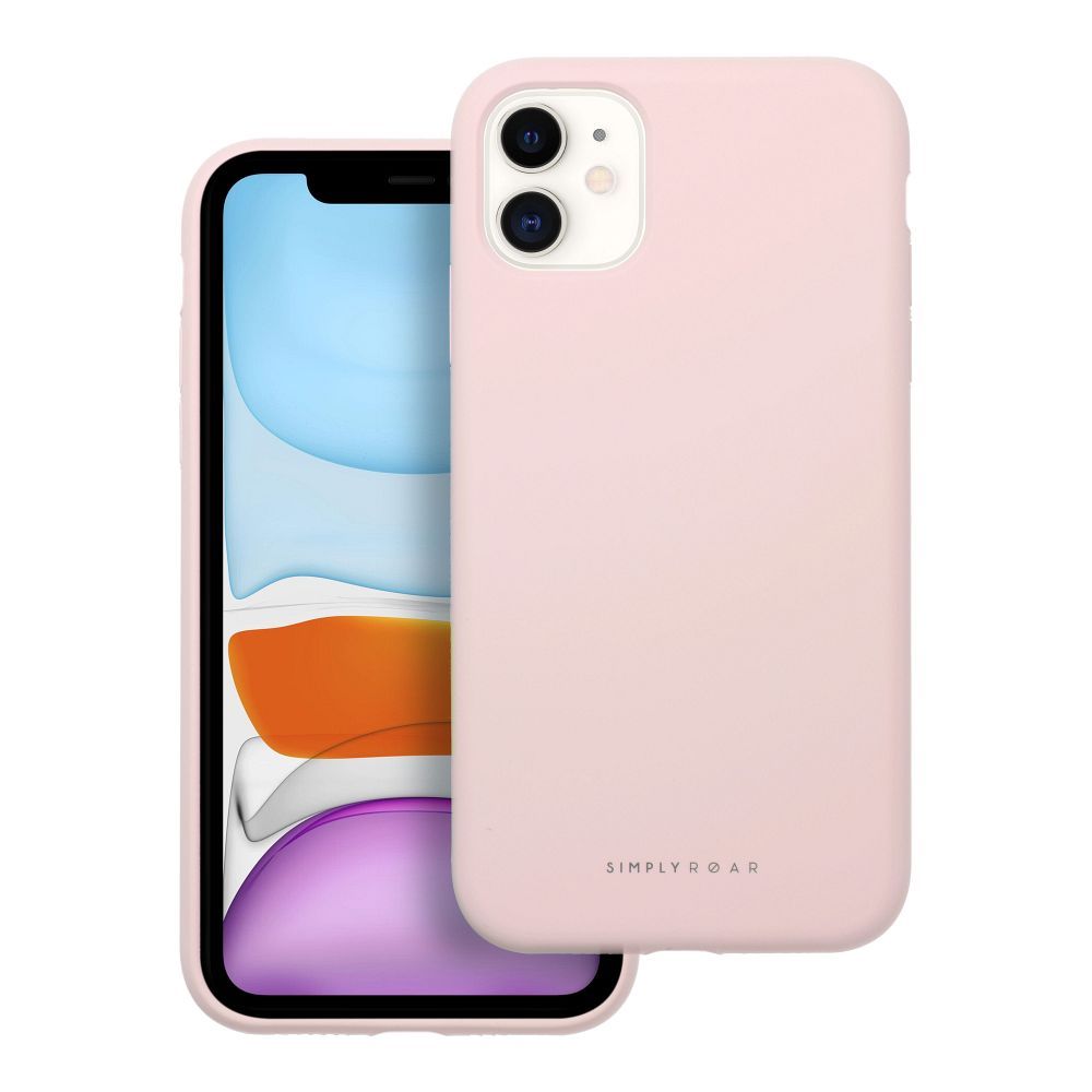 Roar Silikoncase für IPHONE 11 Light | Stoßfest | Slim Design - Rosa