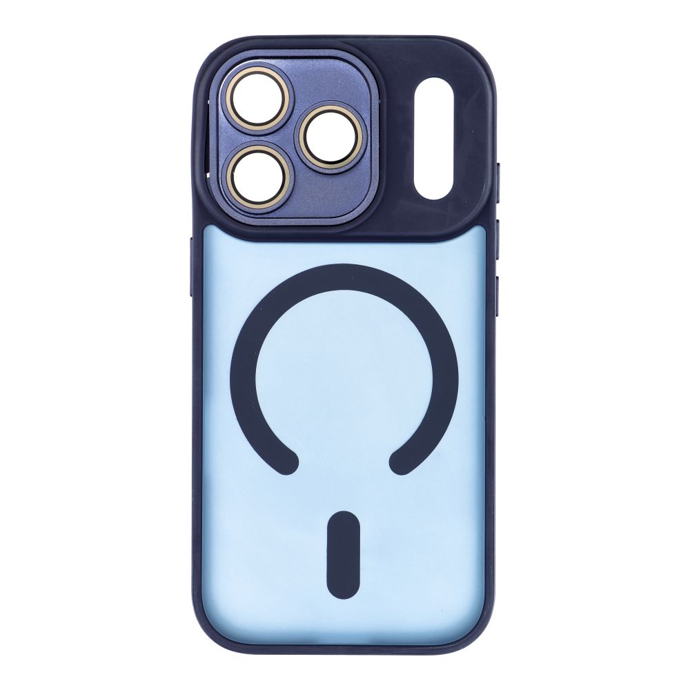 OEM Silikoncase für iPhone 17 PRO Variete Mag compatible with MagSafe | Stoßfest | Slim Design - Blau