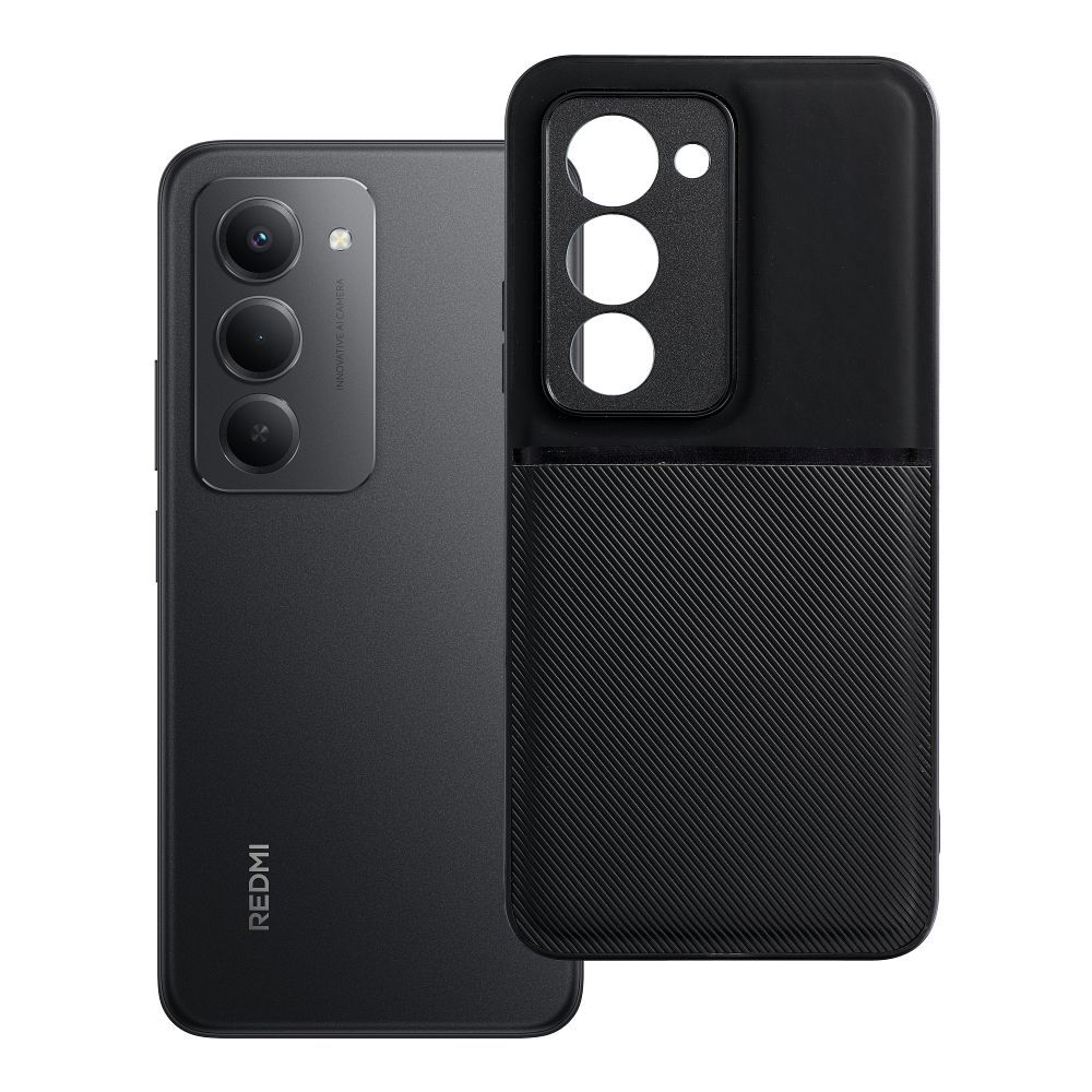 OEM Silikoncase für Xiaomi Redmi 15 4G / 5G (169mm) Noble | Stoßfest | Slim Design - Schwarz