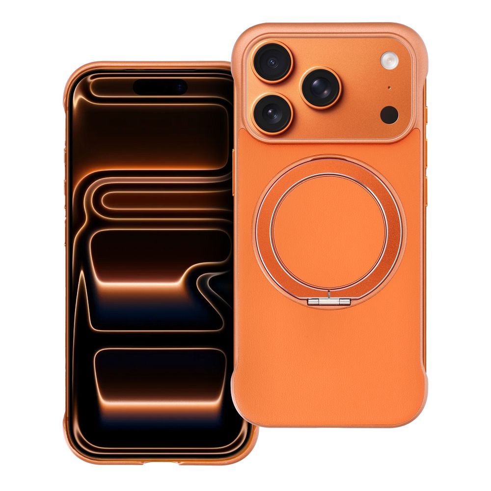 OEM Silikoncase für iPhone 17 Edge Free compatible with MagSafe | Stoßfest | Slim Design - Orange