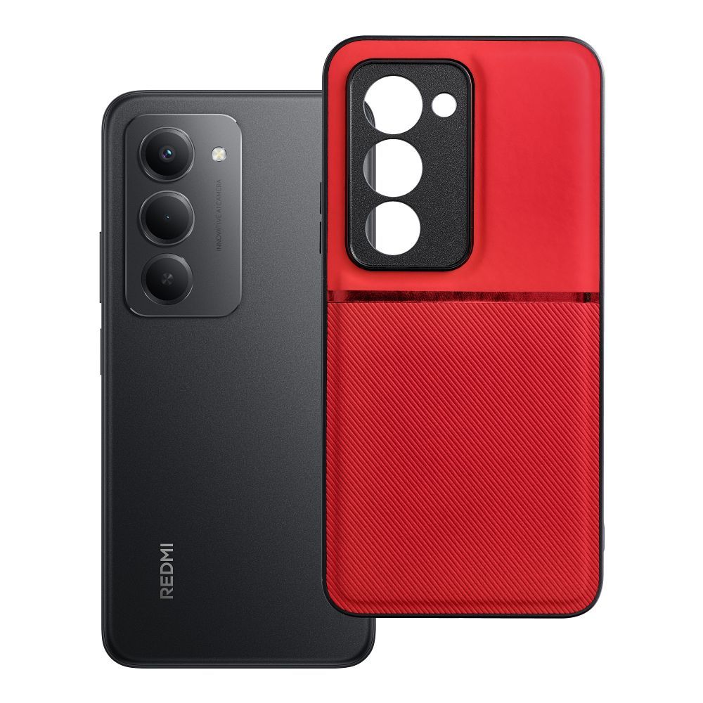 OEM Silikoncase für Xiaomi Redmi 15 4G / 5G (171,1mm) Noble | Stoßfest | Slim Design - Rot