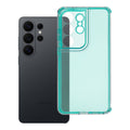 OEM Silikoncase für Samsung S26 ULTRA Matrix mint | Stoßfest | Slim Design - Transparent