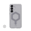 Urban Armor Gear Silikoncase für SAMSUNG S25 Plus 5G ice / | Stoßfest | Slim Design - Silber