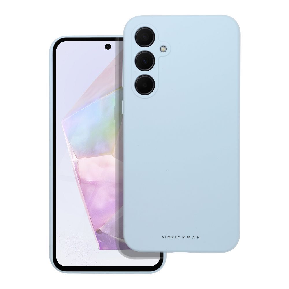 Roar Silikoncase für SAMSUNG A35 5G Light | Stoßfest | Slim Design - Blau