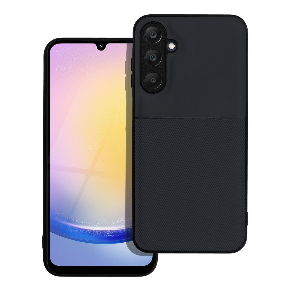 OEM Silikoncase für Samsung A25 5G Noble | Stoßfest | Slim Design - Schwarz