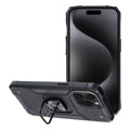 OEM Silikoncase für iPhone 15 PRO MAX Nitro | Stoßfest | Slim Design - Schwarz
