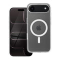 OEM Silikoncase für iPhone 17 AIR Mag Elite (STR / NON-YELLOWING / CAMERA CONTROL BUTTON) compatible | Stoßfest | Slim Design - Transparent