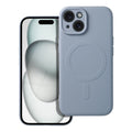 OEM Silikoncase für Samsung A37 Mag compatible with MagSafe light | Stoßfest | Slim Design - Blau