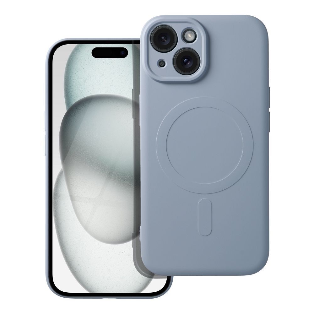 OEM Silikoncase für Samsung A37 Mag compatible with MagSafe light | Stoßfest | Slim Design - Blau