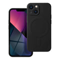OEM Silikoncase für iPhone 13 MINI Mag compatible with MagSafe | Stoßfest | Slim Design - Schwarz