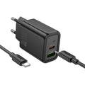 Hoco Ladekabel USB-C auf USB-C 30W | Schnellladen | Robust