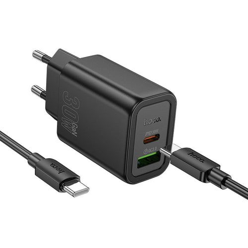 Hoco Ladekabel USB-C auf USB-C 30W | Schnellladen | Robust
