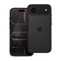 OEM Silikoncase für iPhone 17 AIR Matrix | Stoßfest | Slim Design - Schwarz