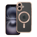 OEM Silikoncase für iPhone 16 Electro Mag compatible with MagSafe brown | Stoßfest | Slim Design - Standard