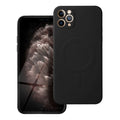 OEM Silikoncase für iPhone 11 PRO MAX Mag compatible with MagSafe | Stoßfest | Slim Design - Schwarz