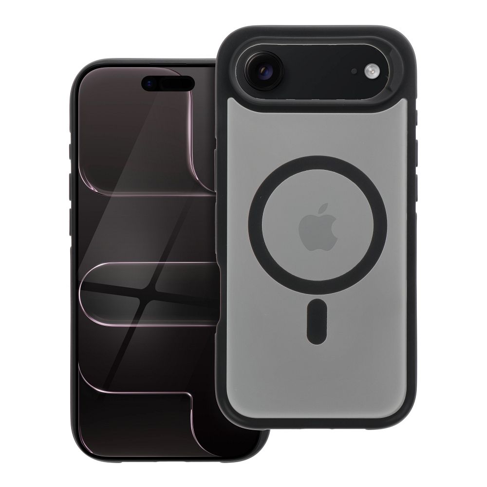 OEM Silikoncase für iPhone 17 AIR Neo compatible with MagSafe | Stoßfest | Slim Design - Schwarz