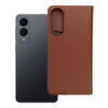 OEM Bookcase für SAMSUNG S25 Edge brown | Rundumschutz | Kartenfach - Standard