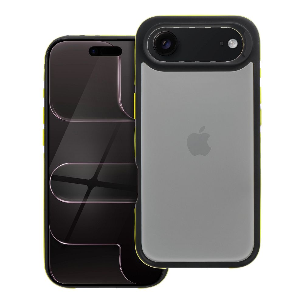OEM Silikoncase für iPhone 17 AIR Neo | Stoßfest | Slim Design - Gelb