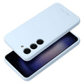 Roar Silikoncase für SAMSUNG S25 Edge Light | Stoßfest | Slim Design - Blau