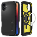 Spigen Silikoncase für IPHONE 16 | Stoßfest | Slim Design - Schwarz