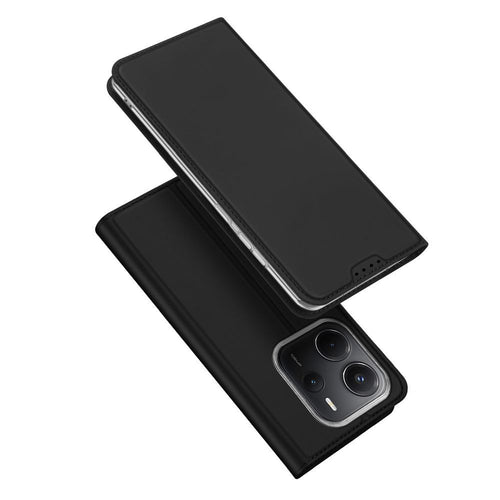 Dux Ducis Silikoncase für REDMI NOTE 14 4G (163,25mm) | Stoßfest | Slim Design - Schwarz