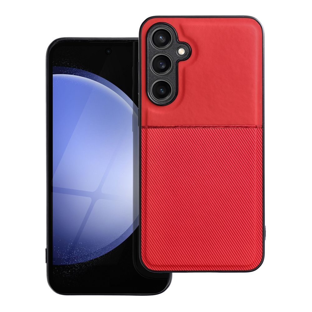 OEM Silikoncase für Samsung S23 FE Noble | Stoßfest | Slim Design - Rot