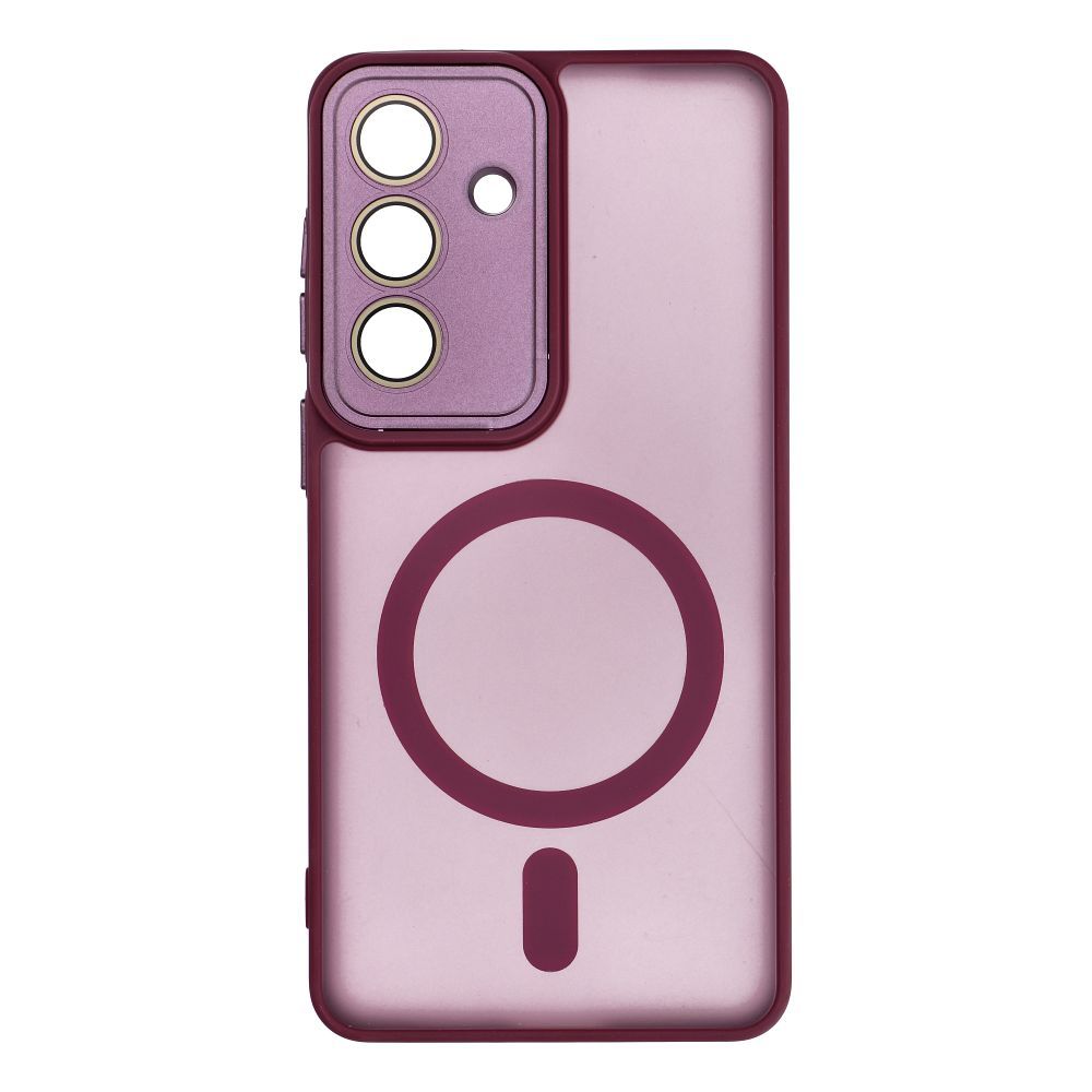 OEM Silikoncase für Samsung S26 PLUS Variete Mag compatible with MagSafe | Stoßfest | Slim Design - Lila