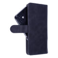 OEM Bookcase für SAMSUNG S21 / NOTE / NOTE 2 / NOTE 3 / S10 / HUAWEI P30 Lite / P9 / P9 Lite / SO | Rundumschutz | Kartenfach - Blau