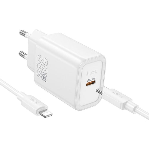 Hoco Ladekabel USB-C auf Lightning 30W | Schnellladen | Robust