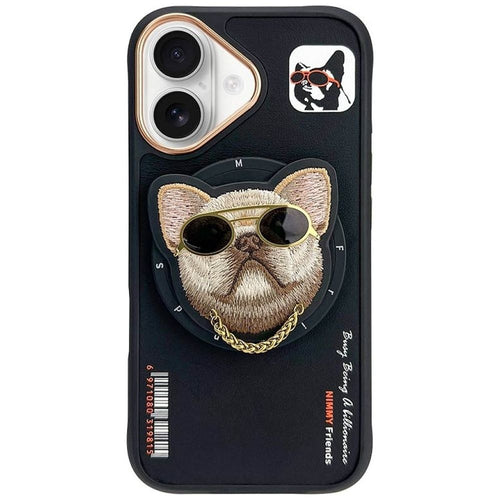 Nimmy Silikoncase für IPHONE 16 | Stoßfest | Slim Design - Schwarz