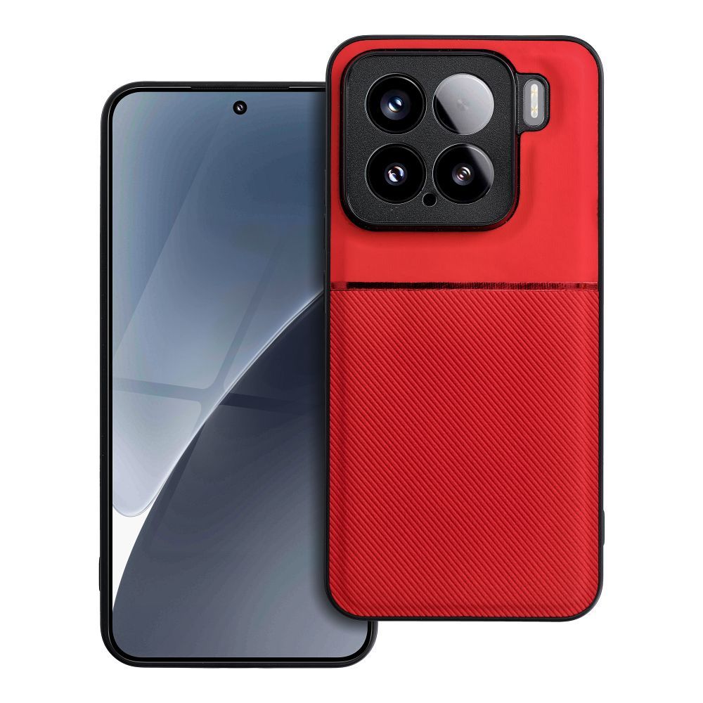 OEM Silikoncase für Xiaomi 15 Noble | Stoßfest | Slim Design - Rot