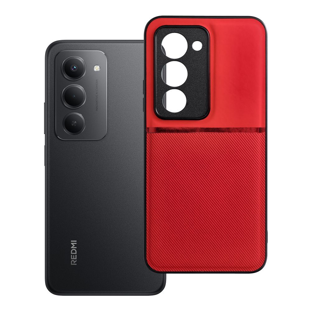 OEM Silikoncase für Xiaomi Redmi 15 4G / 5G (169mm) Noble | Stoßfest | Slim Design - Rot