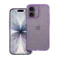 OEM Silikoncase für iPhone 17 Matrix light violet | Stoßfest | Slim Design - Transparent