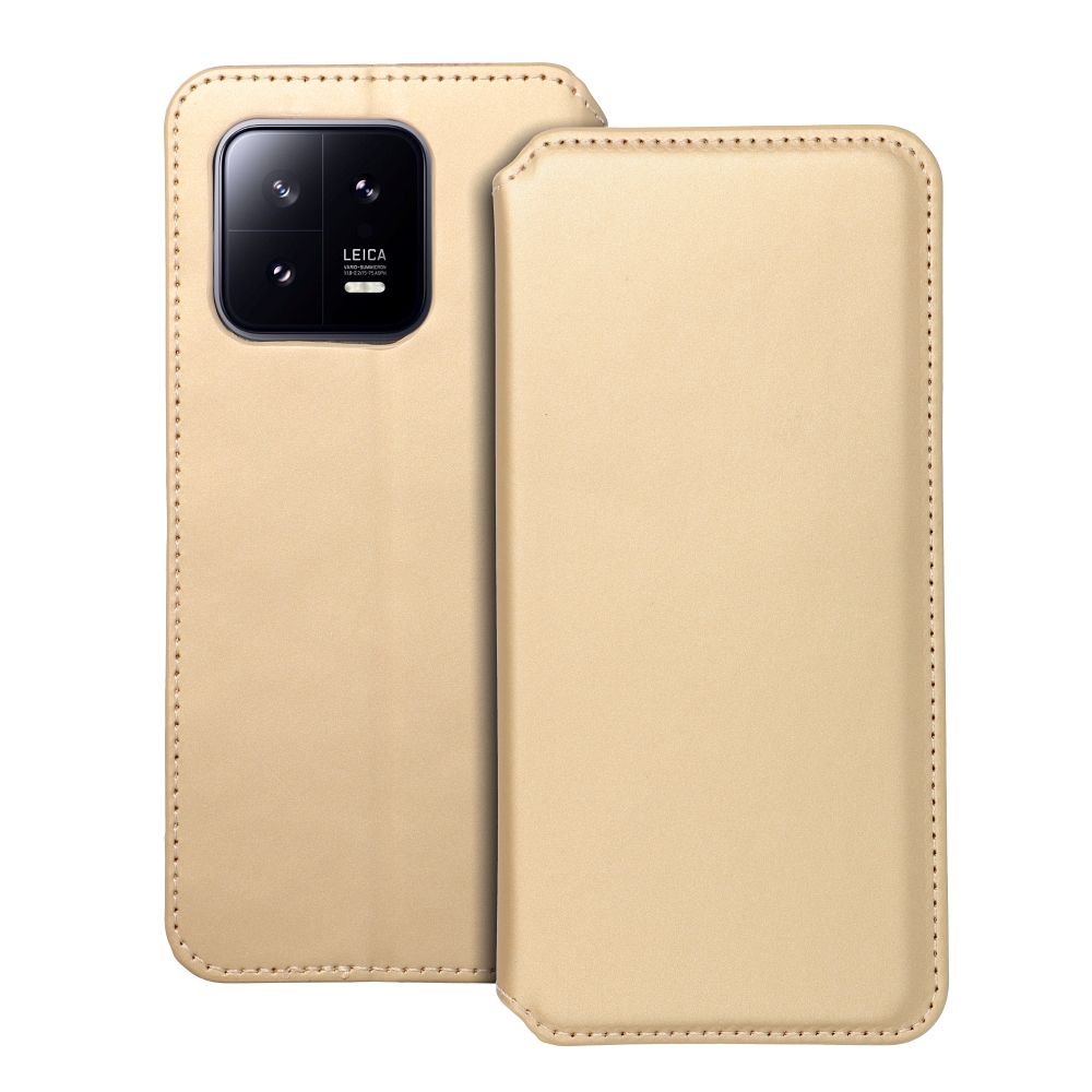 OEM Bookcase für XIAOMI 13 | Rundumschutz | Kartenfach - Gold