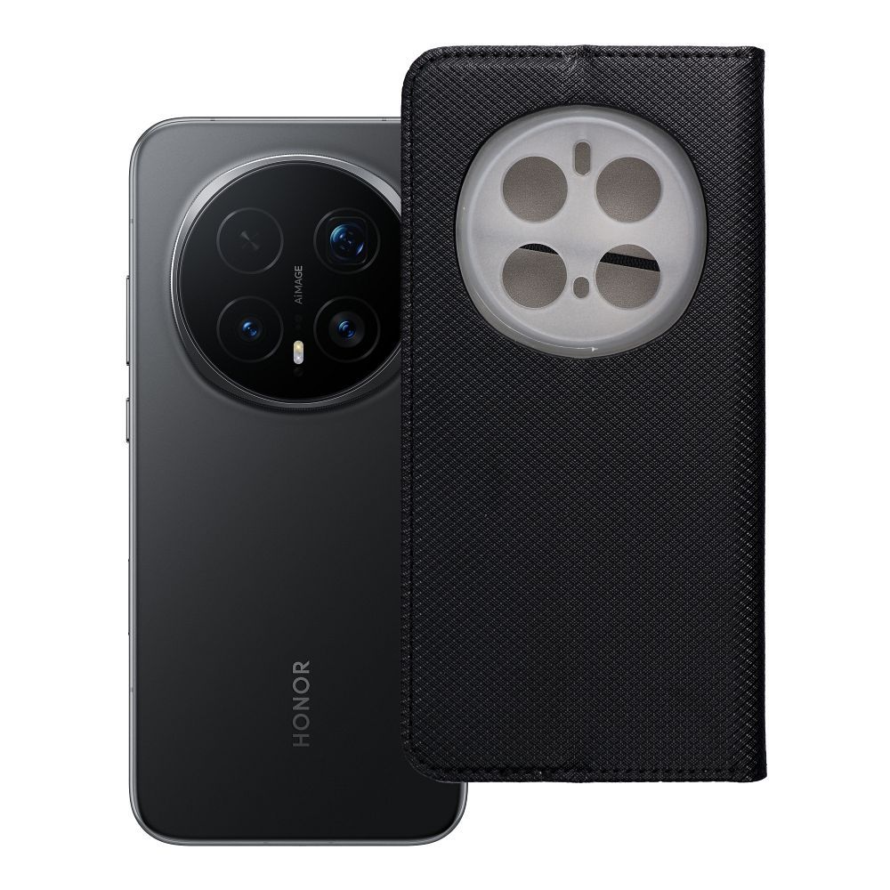 OEM Bookcase für HONOR Magic 7 PRO | Rundumschutz | Kartenfach - Schwarz