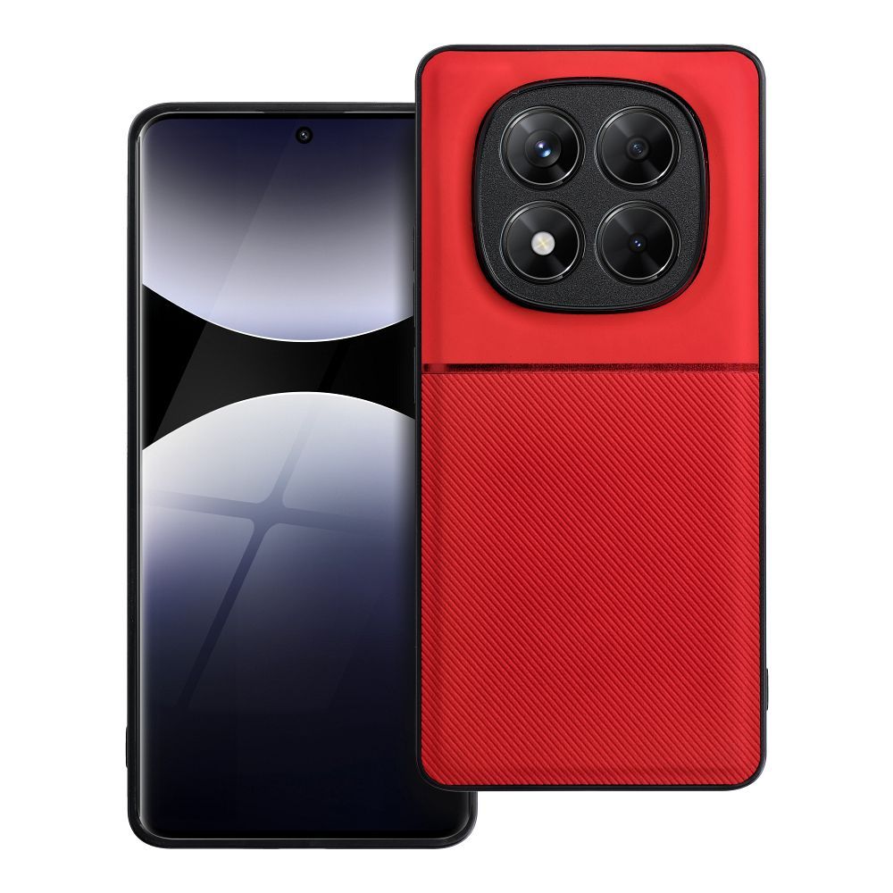 OEM Silikoncase für Xiaomi Redmi Note 14 PRO 4G Noble | Stoßfest | Slim Design - Rot