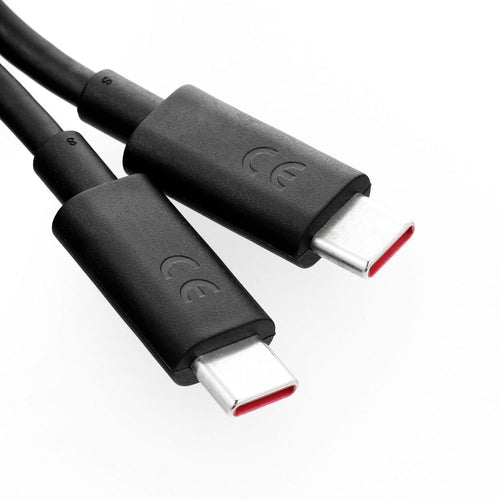 Motorola Ladekabel USB-C auf USB-C 1m 6,5A | Schnellladen | Robust - 1m