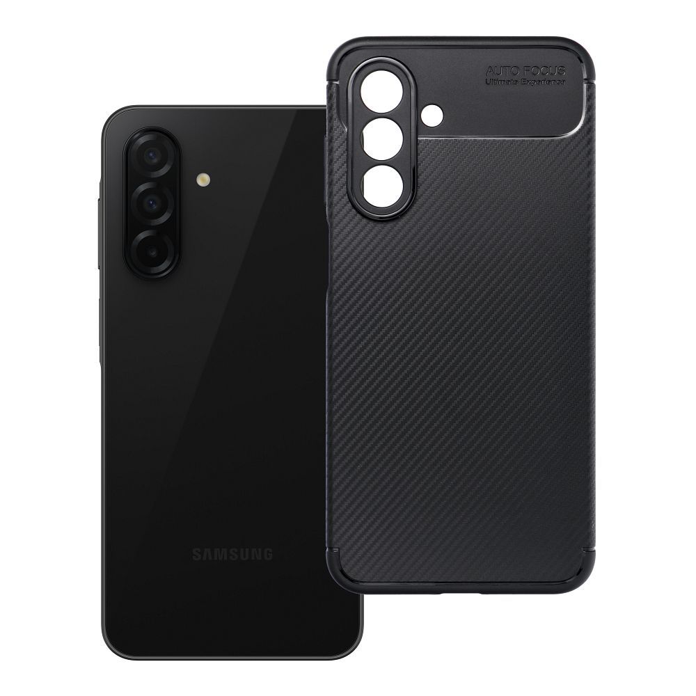 OEM Silikoncase für Samsung A26 5G Carbon Premium | Stoßfest | Slim Design - Schwarz