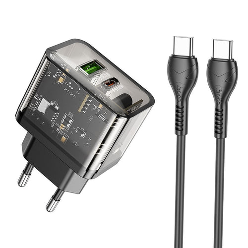 Hoco Ladekabel USB-C auf USB-C 20W | Schnellladen | Robust